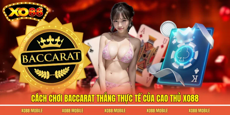 Cách chơi baccarat thắng thực tế của cao thủ Xo88