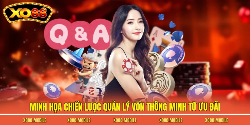 Minh họa chiến lược quản lý vốn thông minh từ ưu đãi