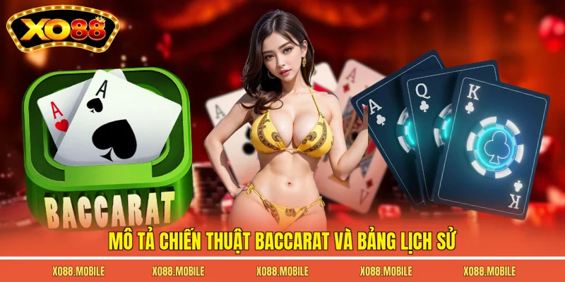 Mô tả chiến thuật baccarat và bảng lịch sử